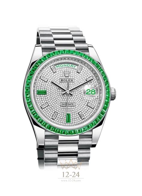 rolex 228396tem|Rolex day date baguette bezel.